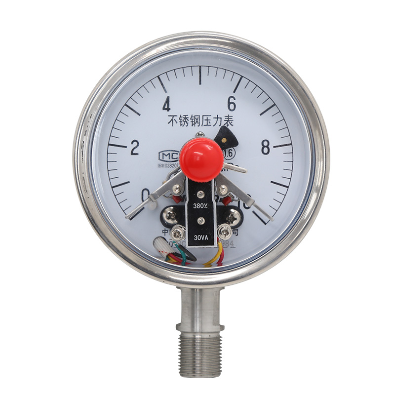 YXC-100BF不锈钢电接点压力表